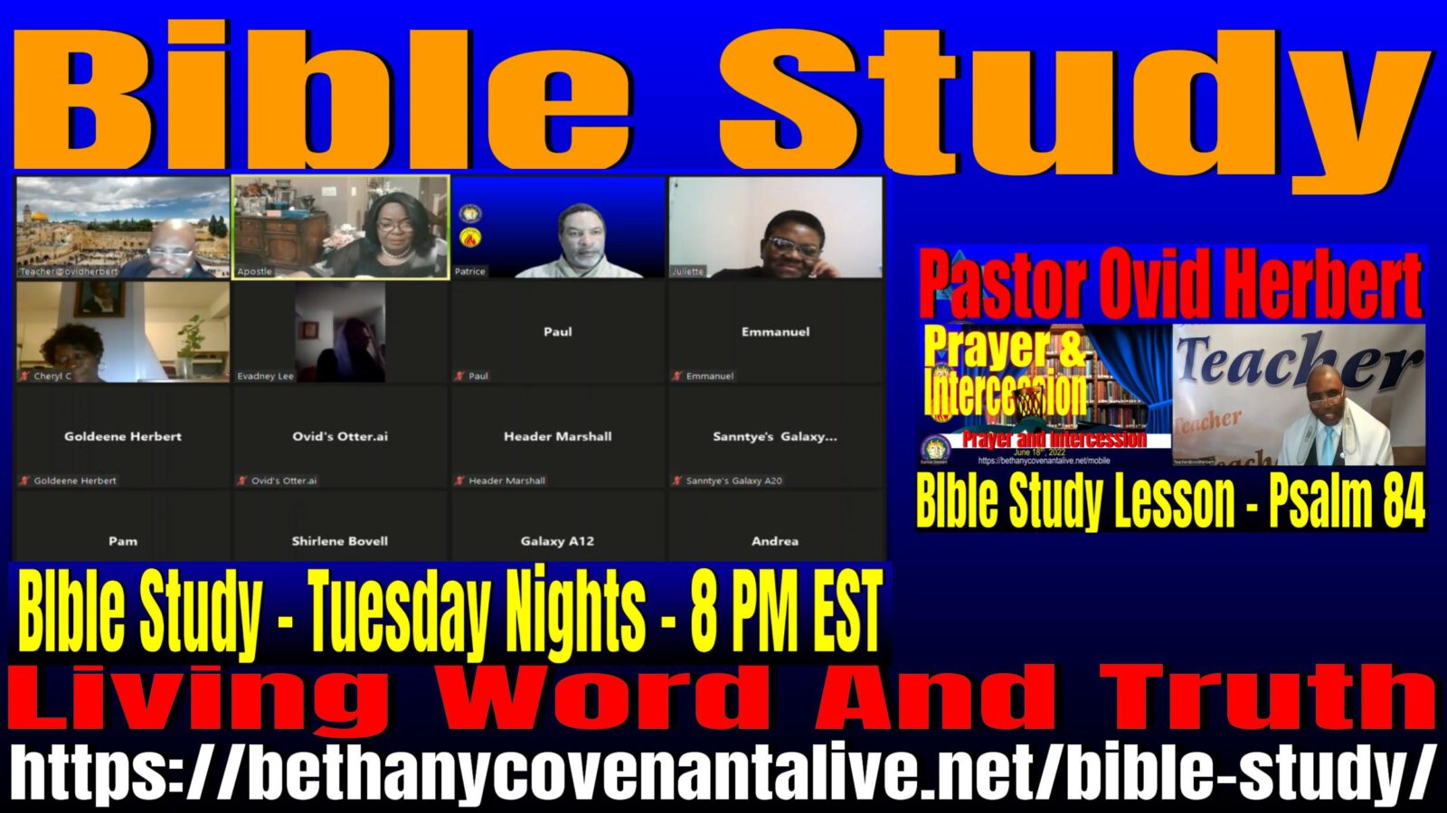 Events - Bethany Covenant Alive Ministries Intl