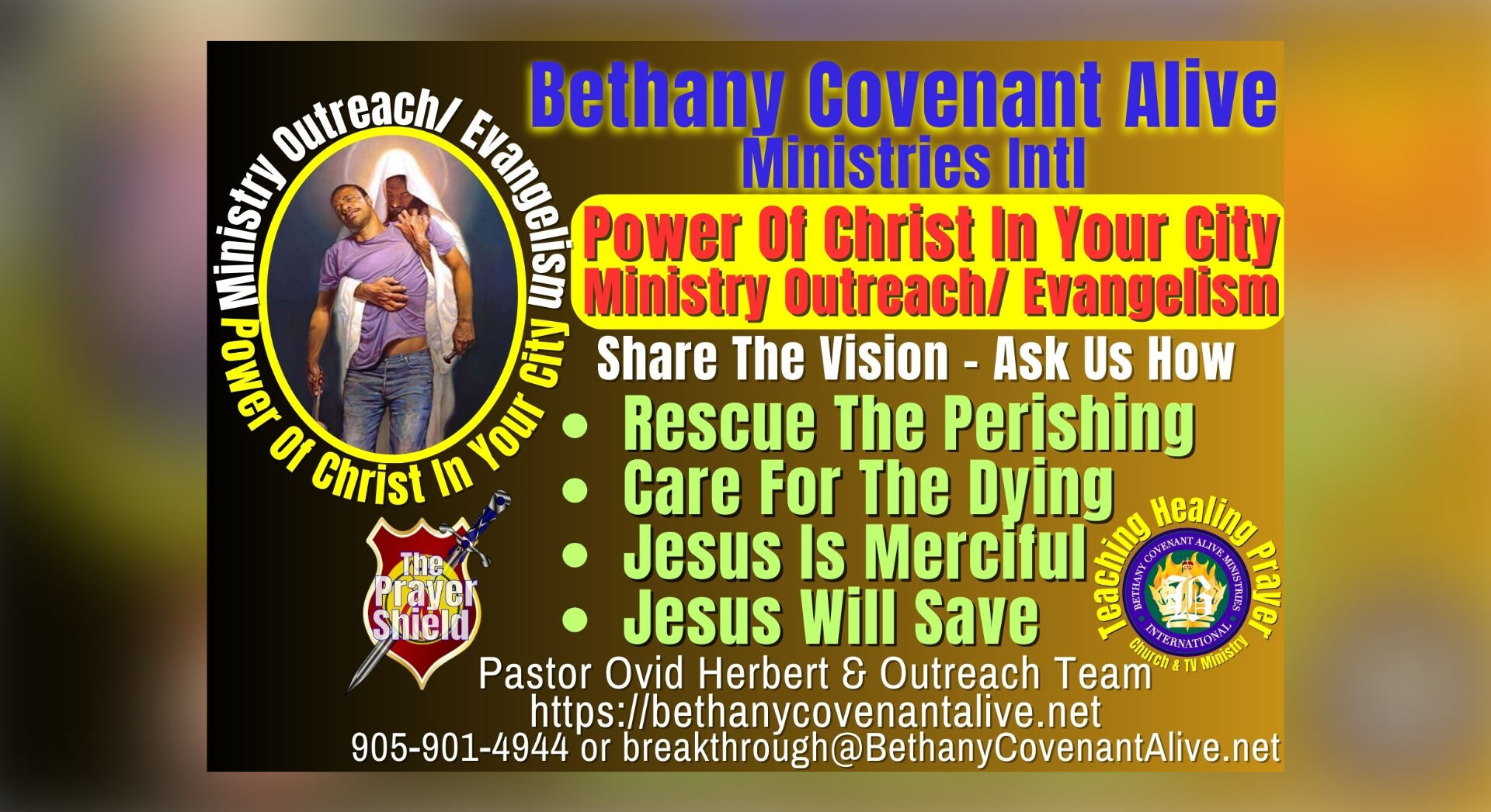 Power Of Christ In Your City - Our Outreach Program