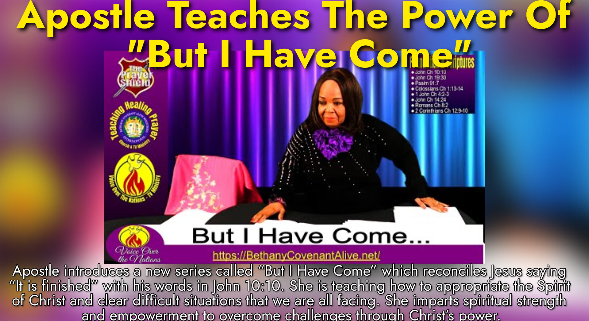 Teaching Healing Prayer TV Ministry - Image