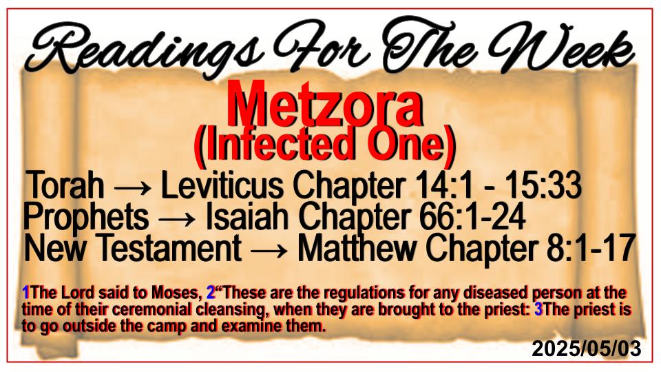 Readings This Week - Bethany Covenant Alive Ministries Intl Readings This Week