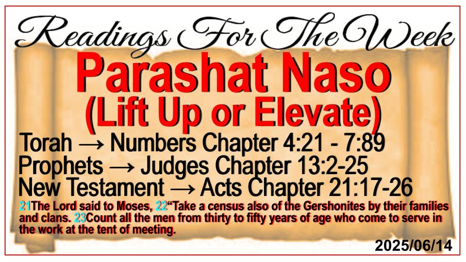 Readings for the Week - Bethany Covenant Alive Ministries Intl Readings for the Week