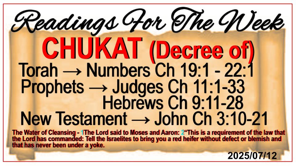 Readings for the Week
