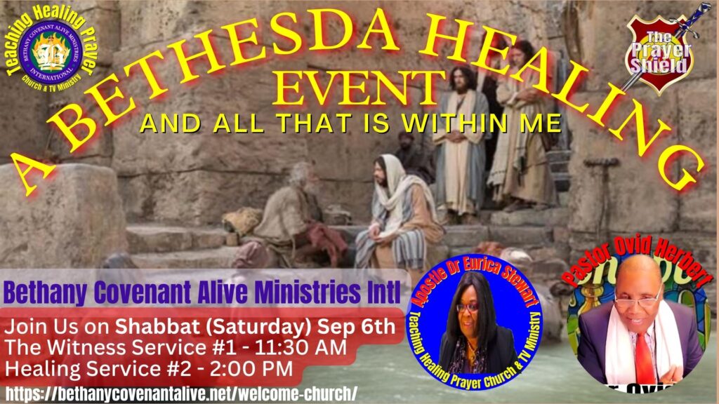Special Anointed Healing Service on Sep 6!!!