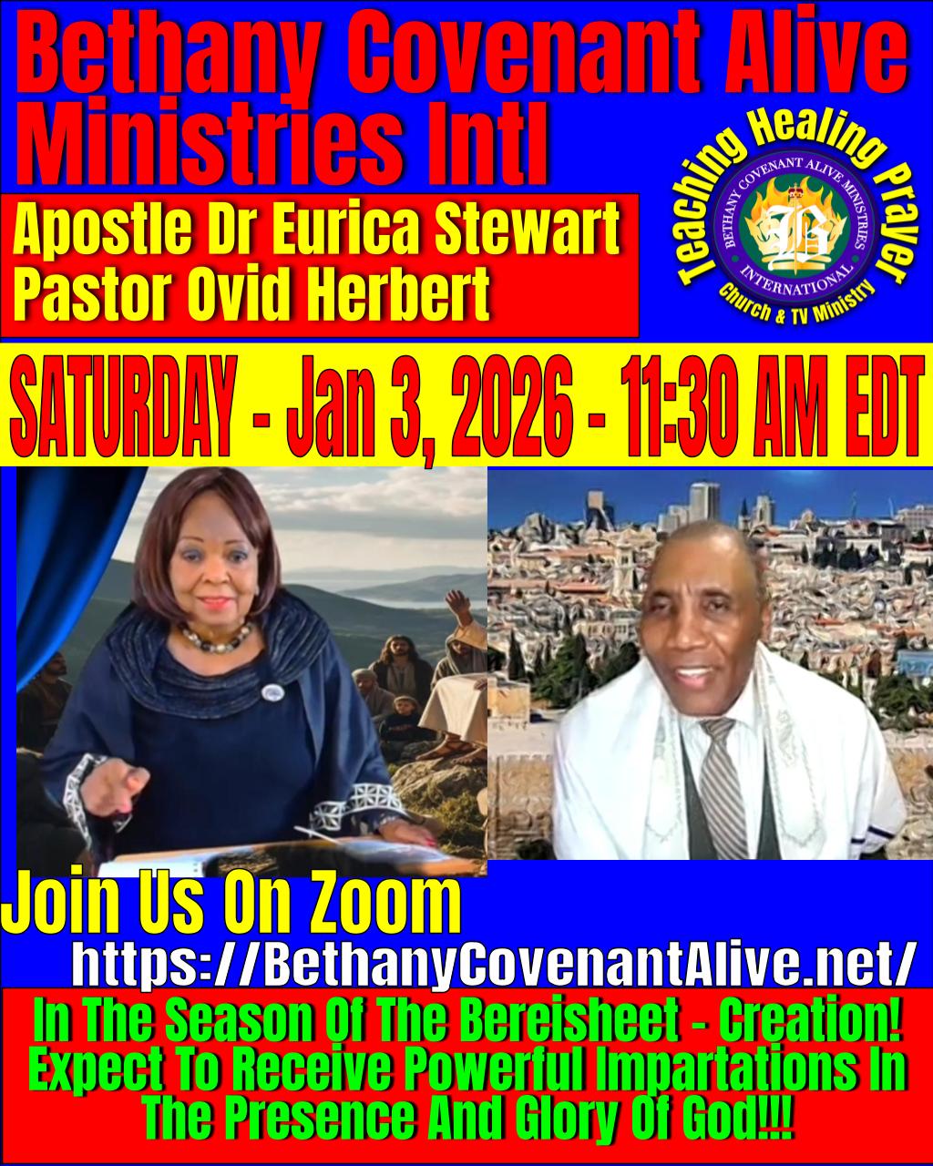 Shabbat Service on Jan 3