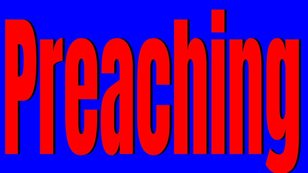 Preaching - Image