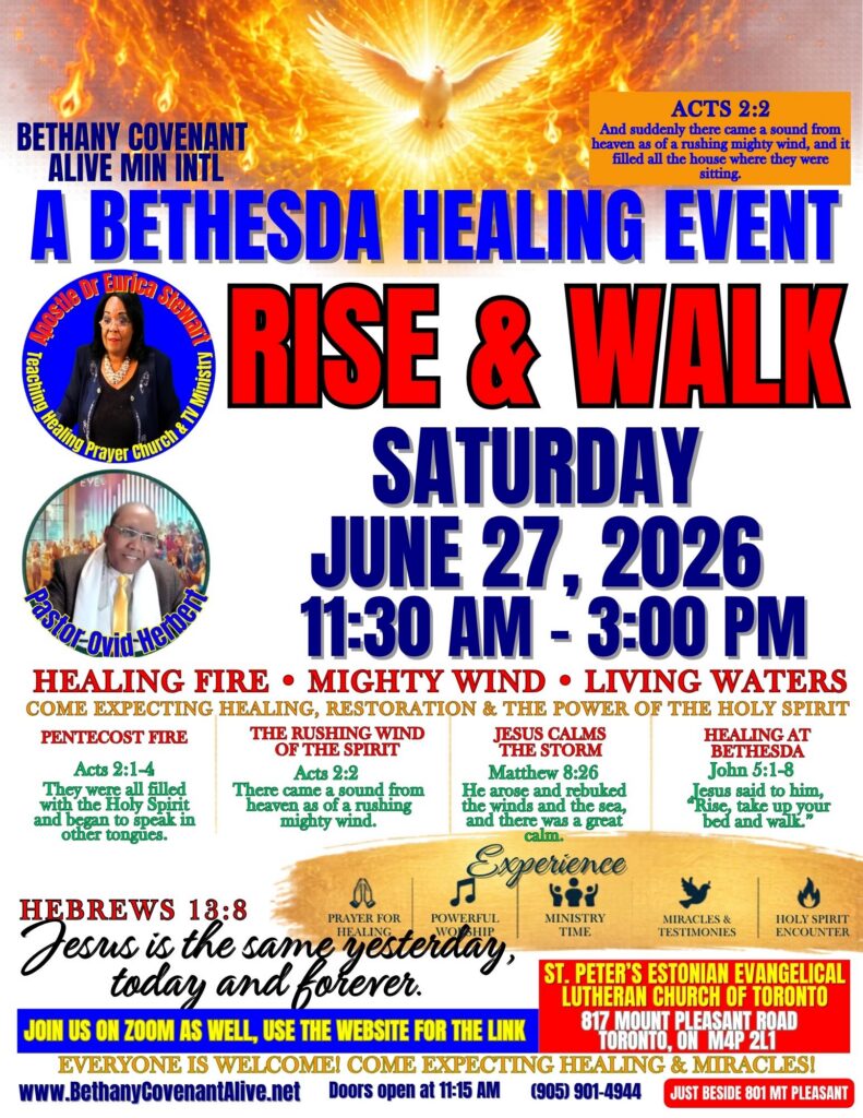 Healing Event - June 27 - Downtown Toronto