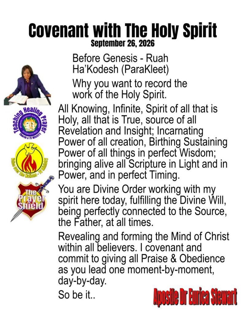 Covenant with The Holy Spirit - 20260926